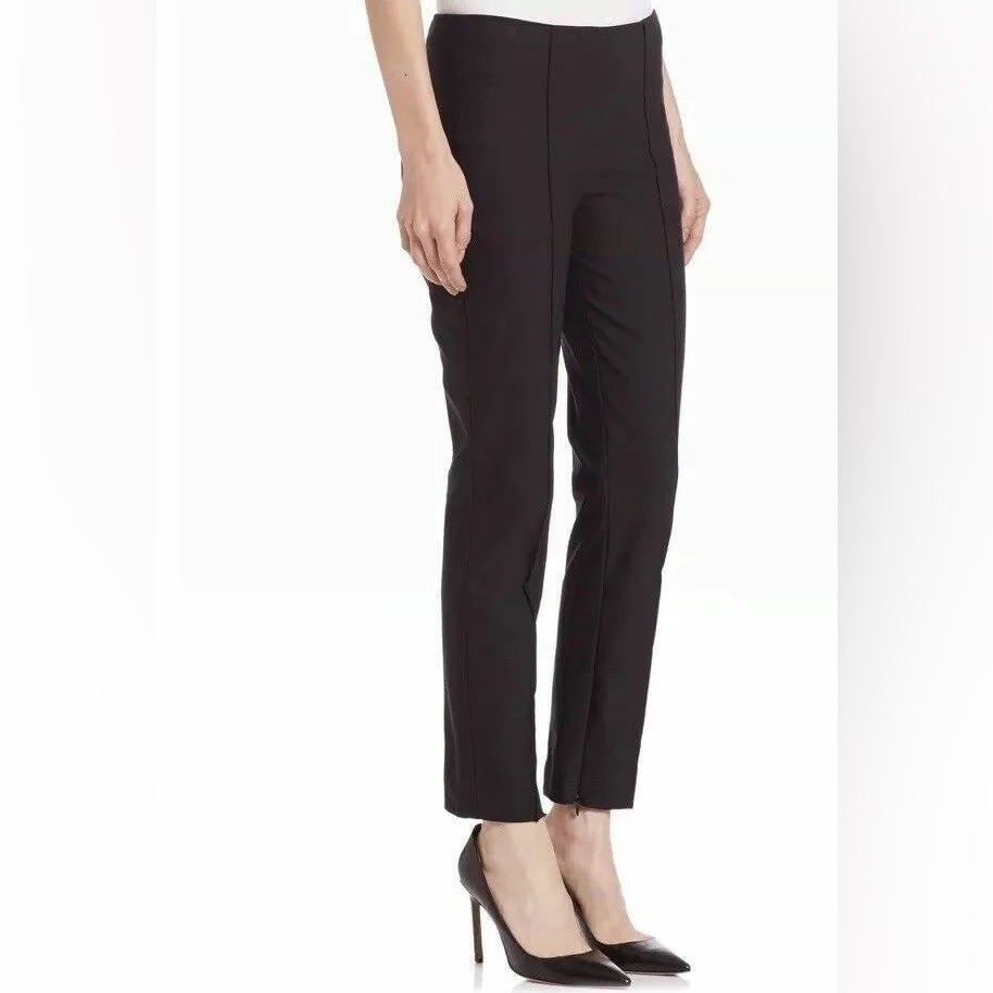 Theory Alettah Approach Black Side Zip Pant 4